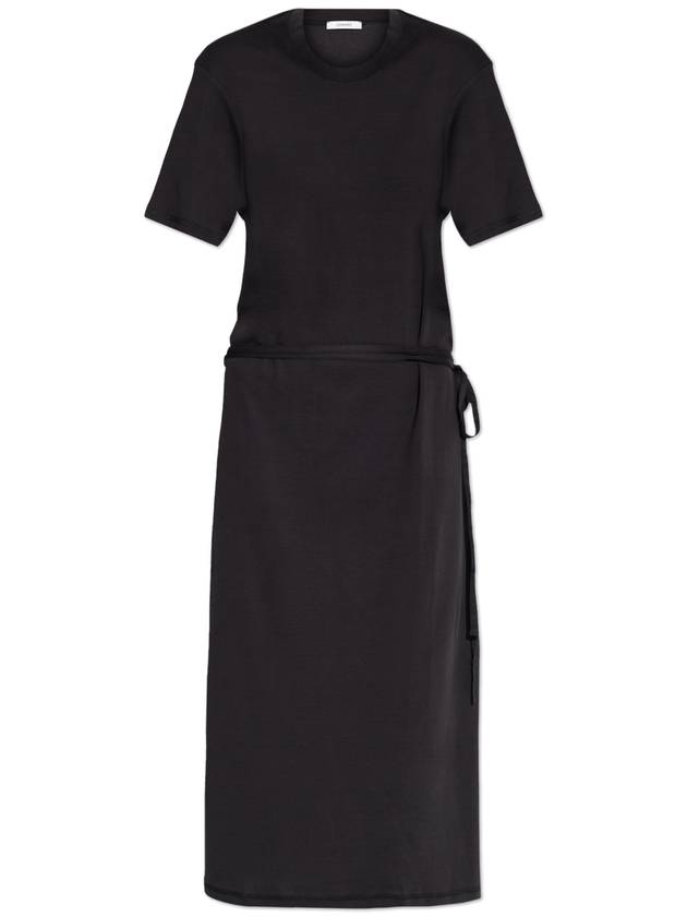 Lemaire Dress With Tie, Women's, Black - LEMAIRE - BALAAN 1