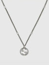 Sterling Interlocking G Necklace Silver YBB678651001 - GUCCI - BALAAN 2