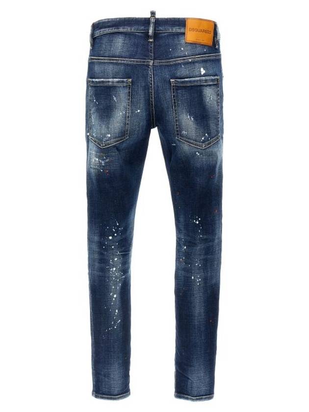 Medium Easy Wash Super Twinkie Jeans Navy - DSQUARED2 - BALAAN 3