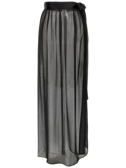 Dolce & Gabbana Chiffon Long Skirt - DOLCE&GABBANA - BALAAN 2