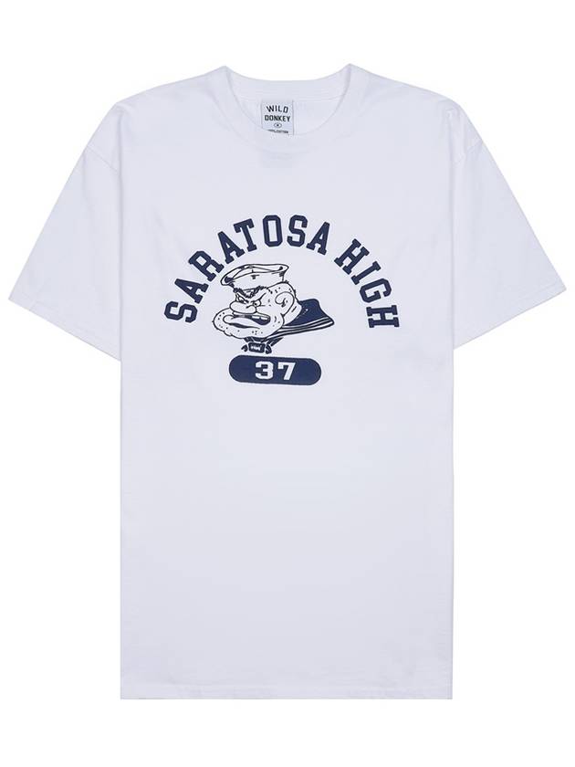 Saratosa Short Sleeve T-Shirt White - WILD DONKEY - BALAAN 10