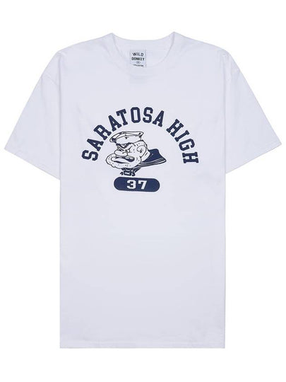 Saratosa Short Sleeve T-Shirt White - WILD DONKEY - BALAAN 2