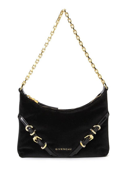 Voyou Party Shoulder Bag Black - GIVENCHY - BALAAN 2