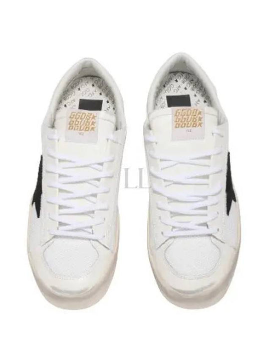 Star Patch Lace Up Low Top Sneakers White - GOLDEN GOOSE - BALAAN 2