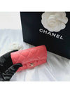 Classic Tok Card Wallet Pink Coral AP0214 - CHANEL - BALAAN 5