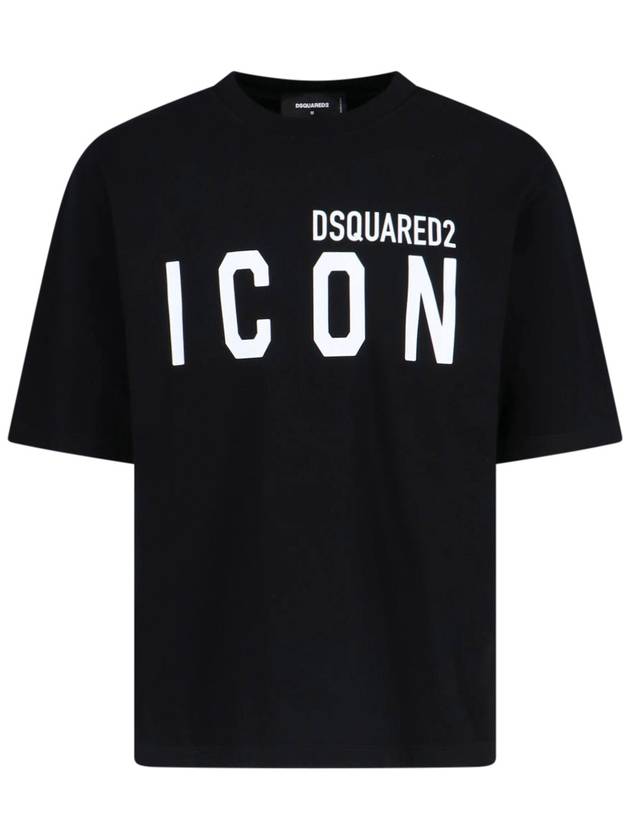 Dsquared2 T-shirts and Polos Black - DSQUARED2 - BALAAN 1