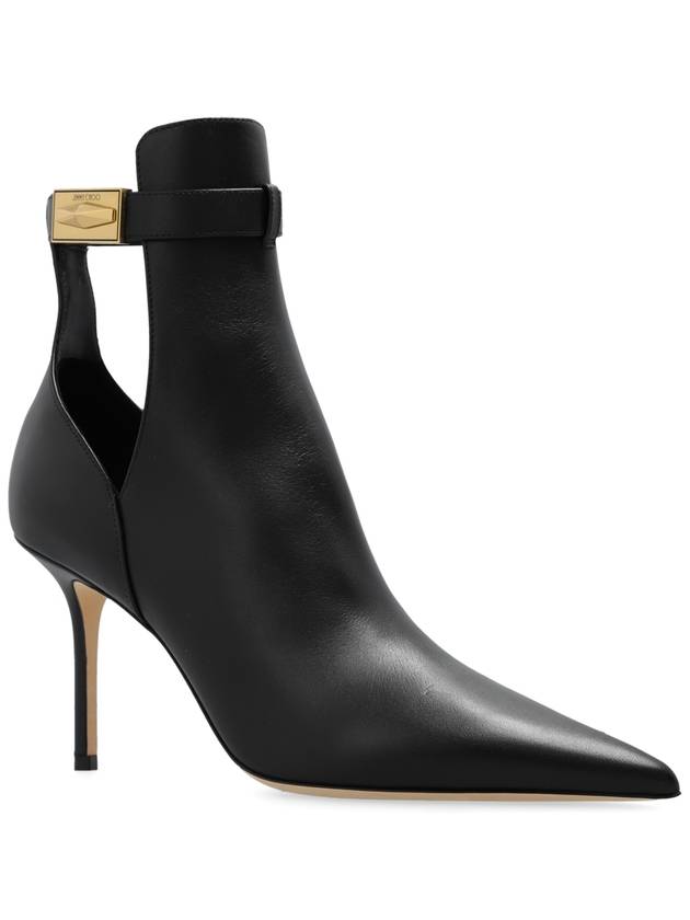 Jimmy Choo ‘Nell’ Heeled Ankle Boots, Women's, Black - JIMMY CHOO - BALAAN 4