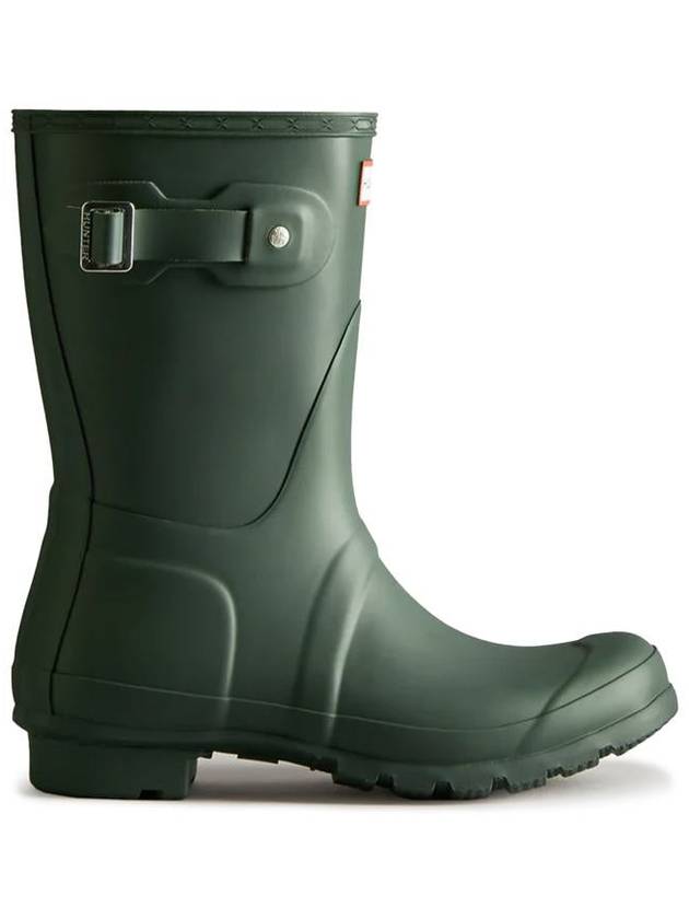 Original Matte Short Rain Boots Green - HUNTER - BALAAN 2