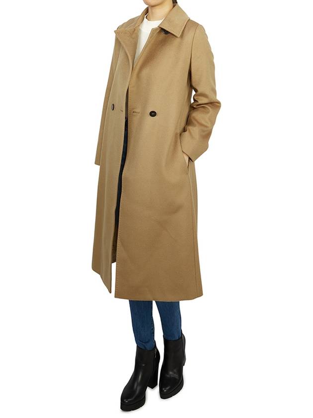 Bcollag Belted Double Coat Camel - MAX MARA - BALAAN 7