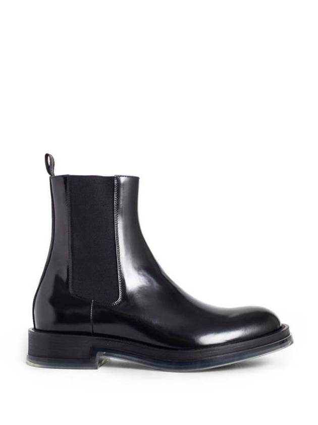 Float Transparent Sole Chelsea Boots Black - ALEXANDER MCQUEEN - BALAAN 2