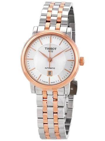 Tissot T-Classic Carson Silver Dial Ladies Watch T122.207.22.031.01 - TISSOT - BALAAN 1