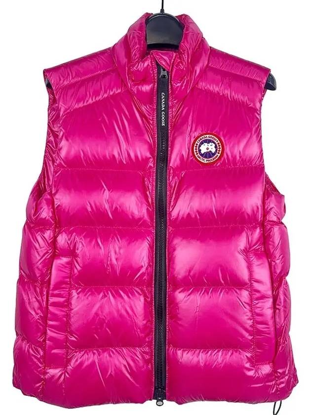 Women's Cypress Padded Vest Pink - CANADA GOOSE - BALAAN.