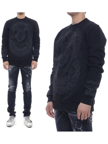 Men's Dollar Printing CUBAN FIT Sweatshirt 17J7302653_001_17S - GIVENCHY - BALAAN 1