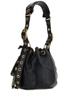 Le Cagole XS Leather Bucket Bag Black - BALENCIAGA - BALAAN 4