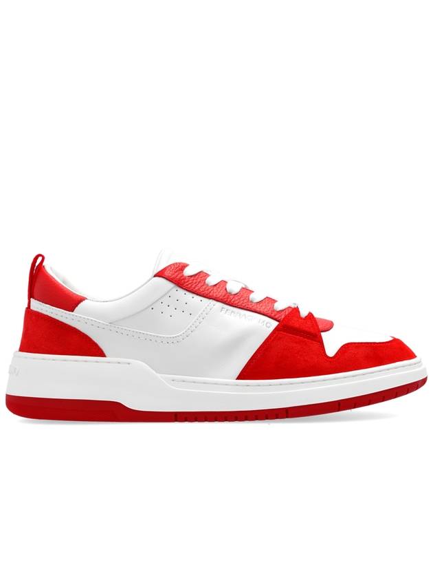 FERRAGAMO ‘Dennis’ Sneakers, Men's, Red - SALVATORE FERRAGAMO - BALAAN 1