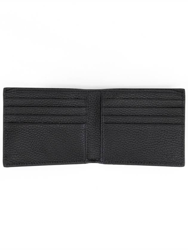 Men's Logo Half Wallet Black - GUCCI - BALAAN 4