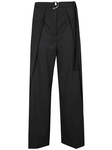 Erika Cavallini Semi-Couture Trousers Black - ERIKA CAVALLINI - BALAAN 1