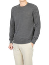 Men's Knit Top Gray - JOHNSTONS OF ELGIN - BALAAN 6