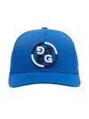 Men's Color Block Circle Stretch Twill Ball Cap Blue - G/FORE - BALAAN 2