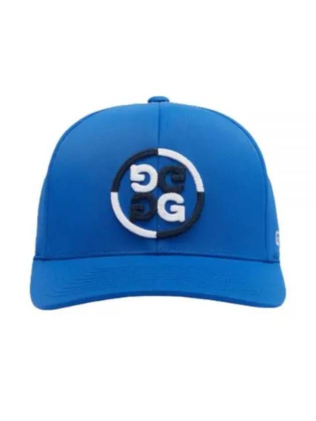 Men's Color Block Circle Stretch Twill Ball Cap Blue - G/FORE - BALAAN 2