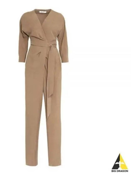 Gattoni Wrap Jumpsuit Camel - MAX MARA - BALAAN 2