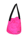 Recycled Nylon Bucket Bag Sugar Plum - GANNI - BALAAN 4