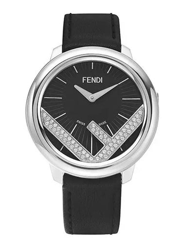 F710031011C0 Diamond Women s Leather Watch - FENDI - BALAAN 1