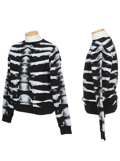 2062 1001 VILLARRICA Black White Sweatshirt - MARCELO BURLON - BALAAN 2