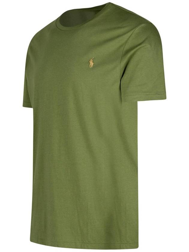 Polo Ralph Lauren Green Cotton T-Shirt - POLO RALPH LAUREN - BALAAN 2