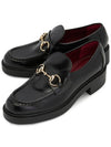 Horsebit Leather Loafer Black - GUCCI - BALAAN 2