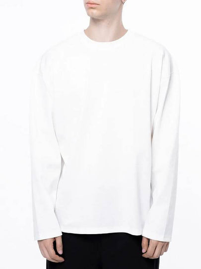 Men s M243TP01WH Clean Slit Long Sleeve T Shirt White - CHANCE'S NOI - BALAAN 2