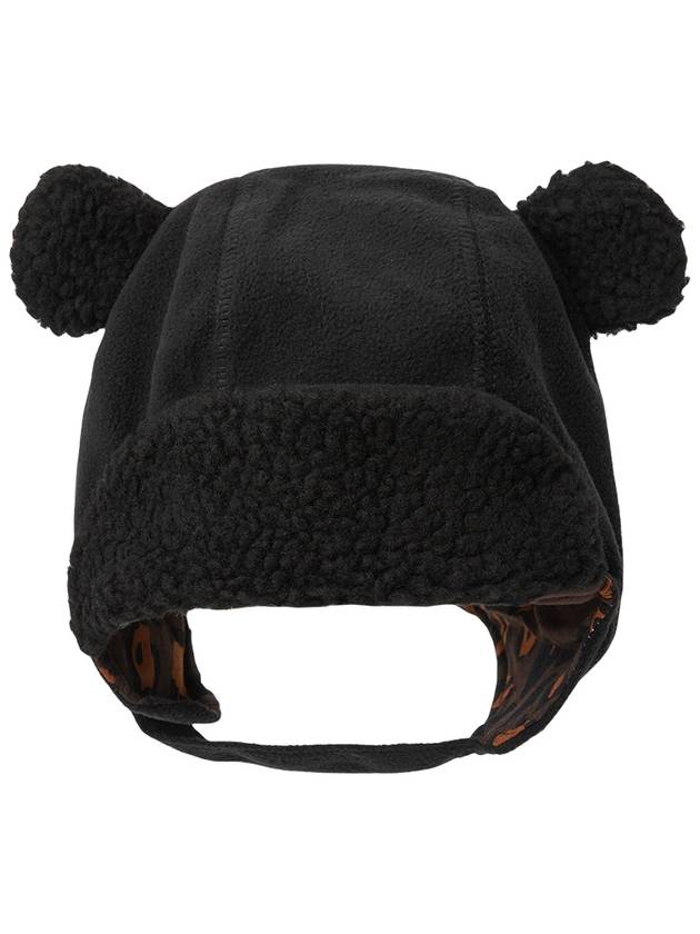 Baby ear shaped hat 1100012999 BLACK - MINI RODINI - BALAAN 2