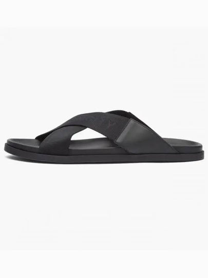 Cross Strap Sandal Slippers Black - GIVENCHY - BALAAN 2