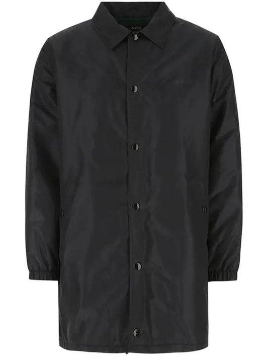 Mateo Coach Logo Jacket Black - A.P.C. - BALAAN 2