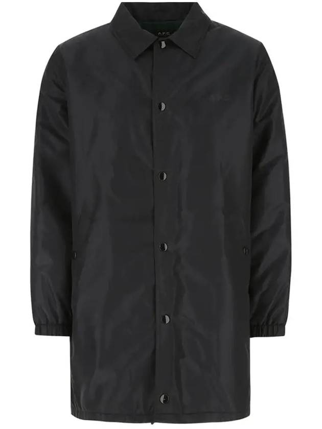 Mateo Coach Logo Jacket Black - A.P.C. - BALAAN 3