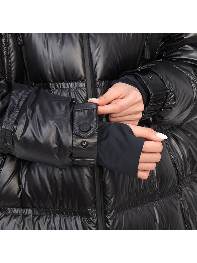 Women's Rochelair Long Down Padding Black - MONCLER - BALAAN 11