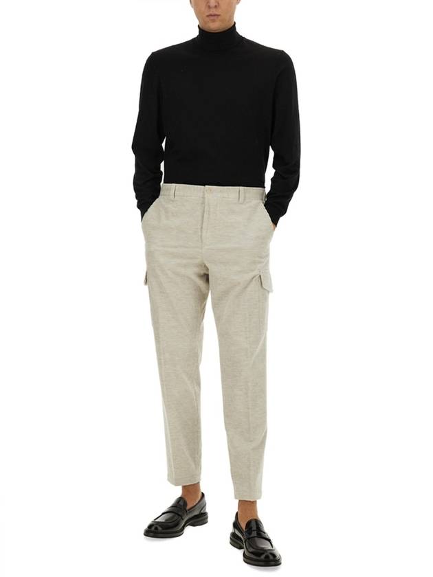 STRAIGHT LEG PANTS - HUGO BOSS - BALAAN 2