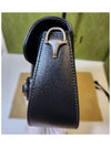 Bag Mini Horsebit 1955 Shoulder Black 7742091 - GUCCI - BALAAN 8