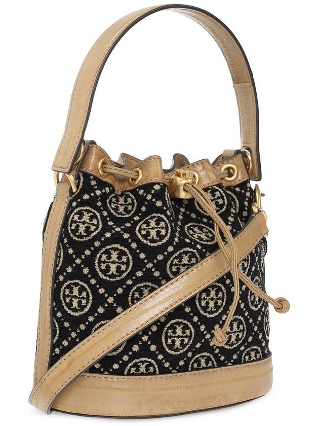 Tory Burch ‘T Monogram’ Shoulder Bag, Women's, Black - TORY BURCH - BALAAN 4