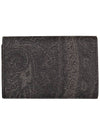 Paisley Card Wallet Black - ETRO - BALAAN 3