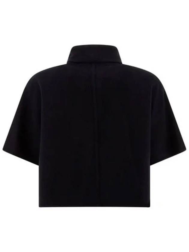 Roll Cashmere Cape Jacket Black - MAX MARA - BALAAN 3