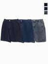 Wide One Tuck Denim Shorts 3 Colors - EXCONTAINER - BALAAN 2