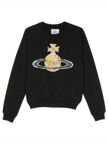 Vivienne Westwood Time Machine ORB Logo Sweatshirt - VIVIENNE WESTWOOD - BALAAN 1