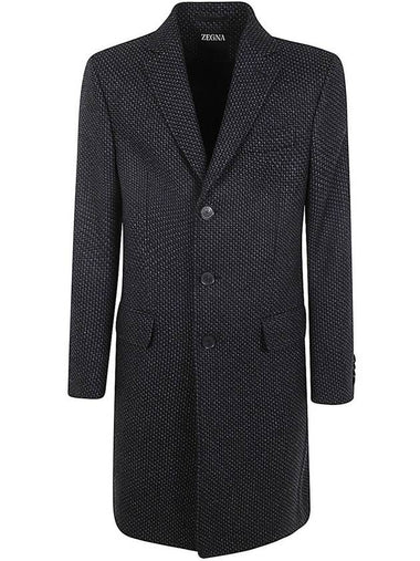 Zegna Wool And Cashmere Overcoat Clothing - ERMENEGILDO ZEGNA - BALAAN 1