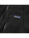 Retro Pile Fleece Zip-Up Jacket Black - PATAGONIA - BALAAN 5