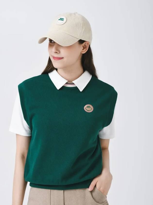 Signature Combination Jersey Vest D GREEN - MONBIRDIE GOLF - BALAAN 5