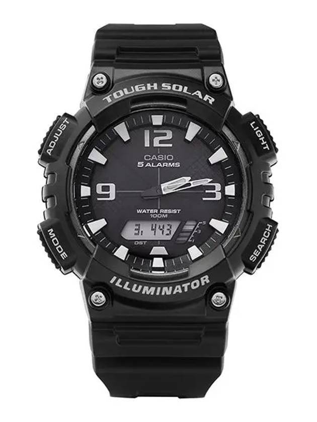 Solar Power Analog Digital Watch Black - CASIO - BALAAN 1