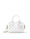 Speedy Bandouliere 20 Tote Bag White - LOUIS VUITTON - BALAAN 2