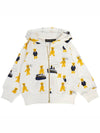 Kids hood zip up 2362012010 WHITE - MINI RODINI - BALAAN 2