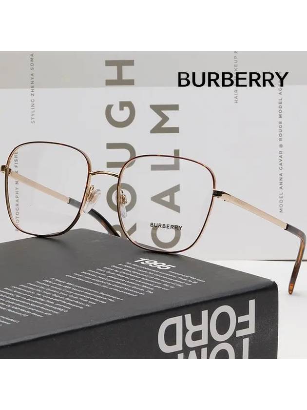 Eyewear File Elliot Eyeglasses Dark Havana Gold - BURBERRY - BALAAN 3